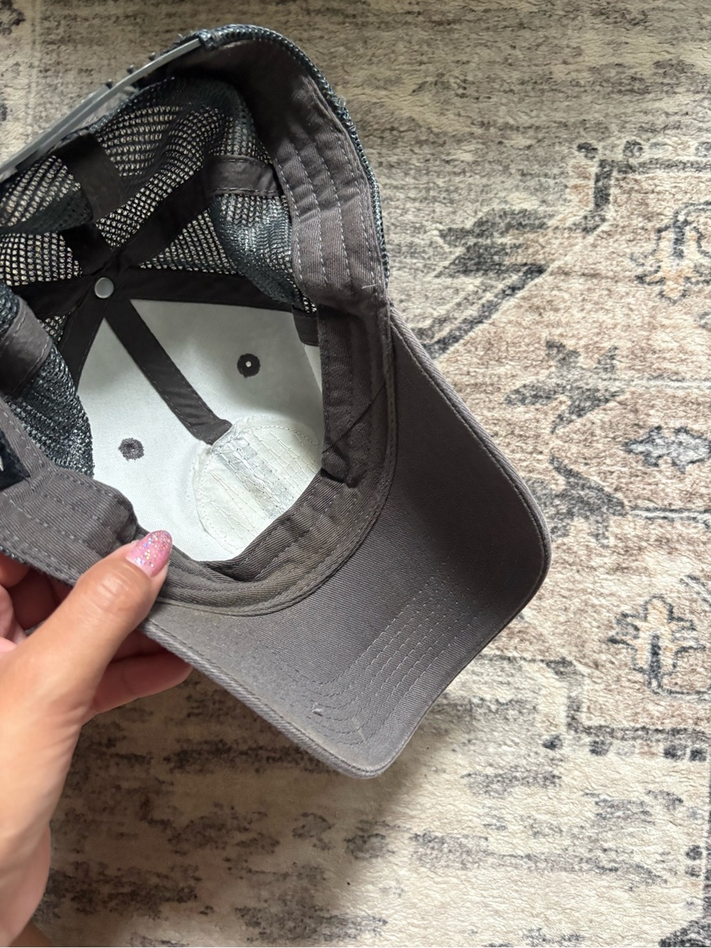Fjallraven 1960 Logo Langtradarkeps Snapback Hat gray baseball cap hat - Picture 3 of 7